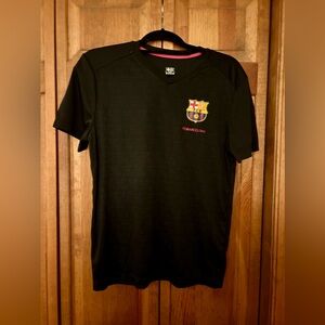 FC Barcelona Women’s Black Sz S Jersey - Support Your Team While Looking Cute